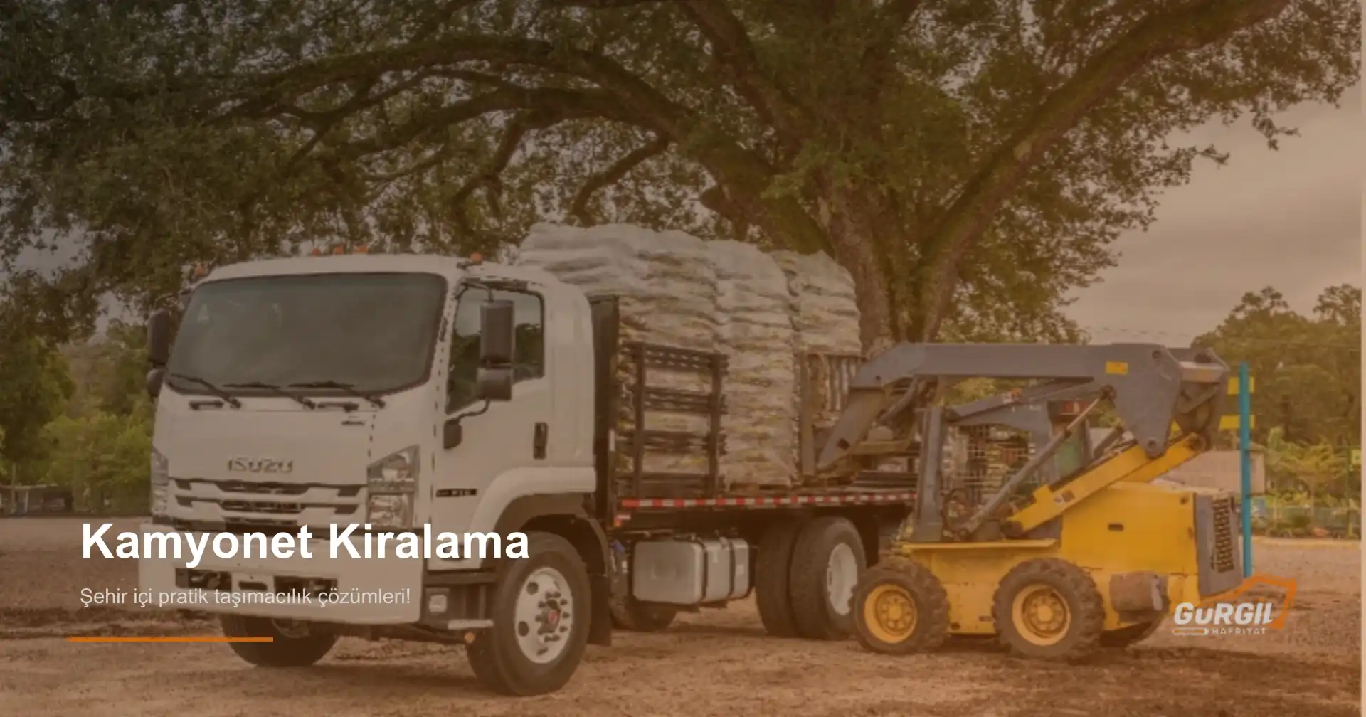 Kamyonet Kiralama | Gürgil Hafriyat