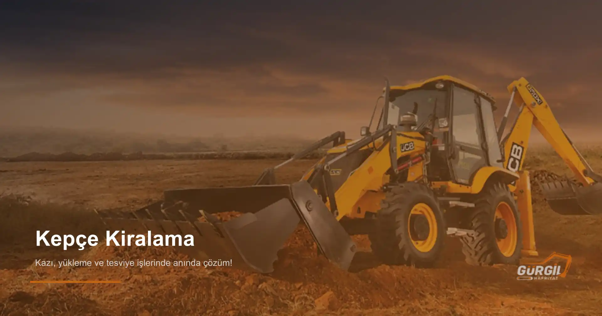 Kepçe Kiralama | Gürgil Hafriyat